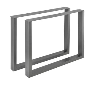 Piètement de table Makers lot de 2 - disponible en différentes couleurs et tailles [en.casa] - premiumXL