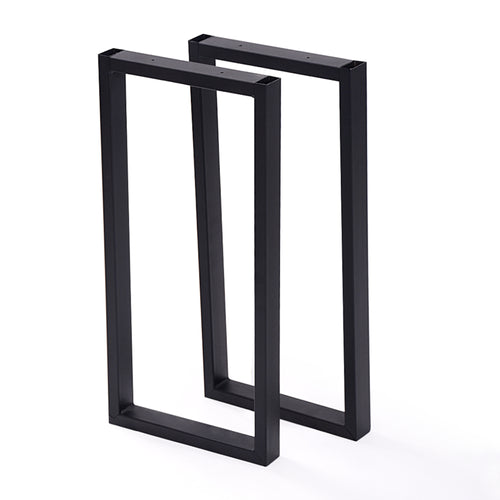 Piètement de table Møldrup 56x27cm Noir [en.casa] - premiumXL