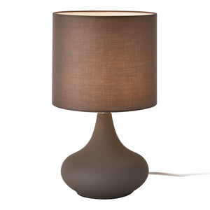 Lampe de table Pilgrimstad 1xE27 gris anthracite [lux.pro] - premiumXL