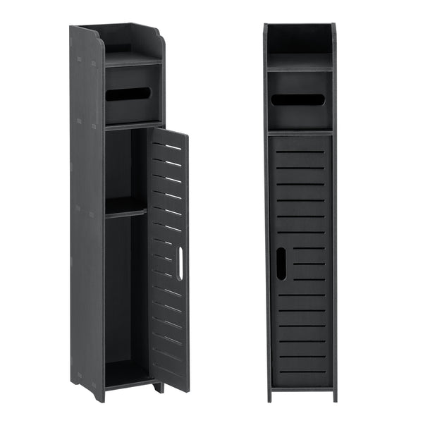 Toiletrol houder Leoben HKC badkamerkast toiletkast 80x15x15 cm - 2 varianten