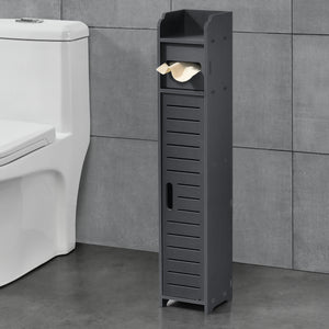 Toiletrol houder Leoben HKC badkamerkast toiletkast 80x15x15 cm - 2 varianten
