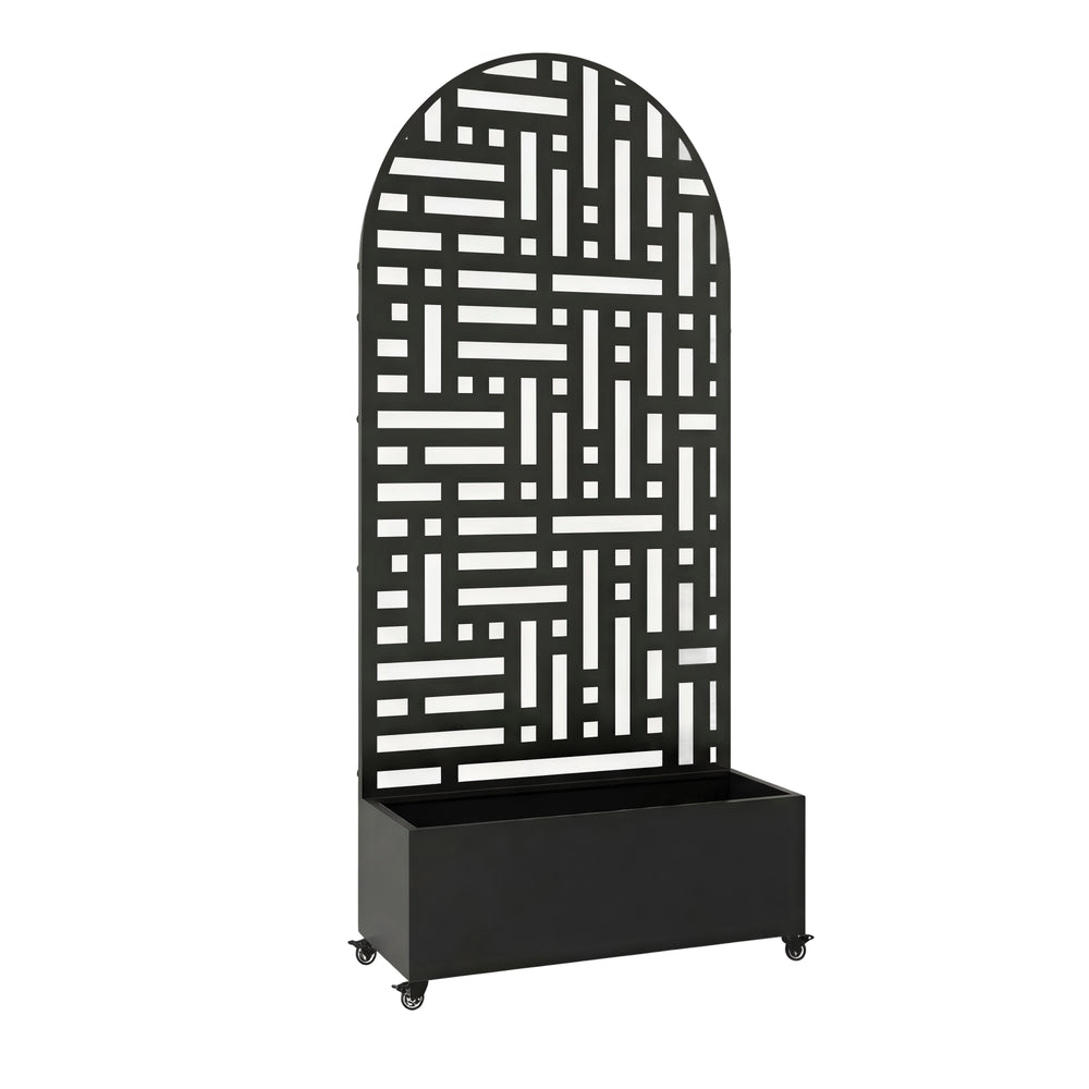 Cloison Bernalda avec jardinière en forme d'arc [casa.pro]