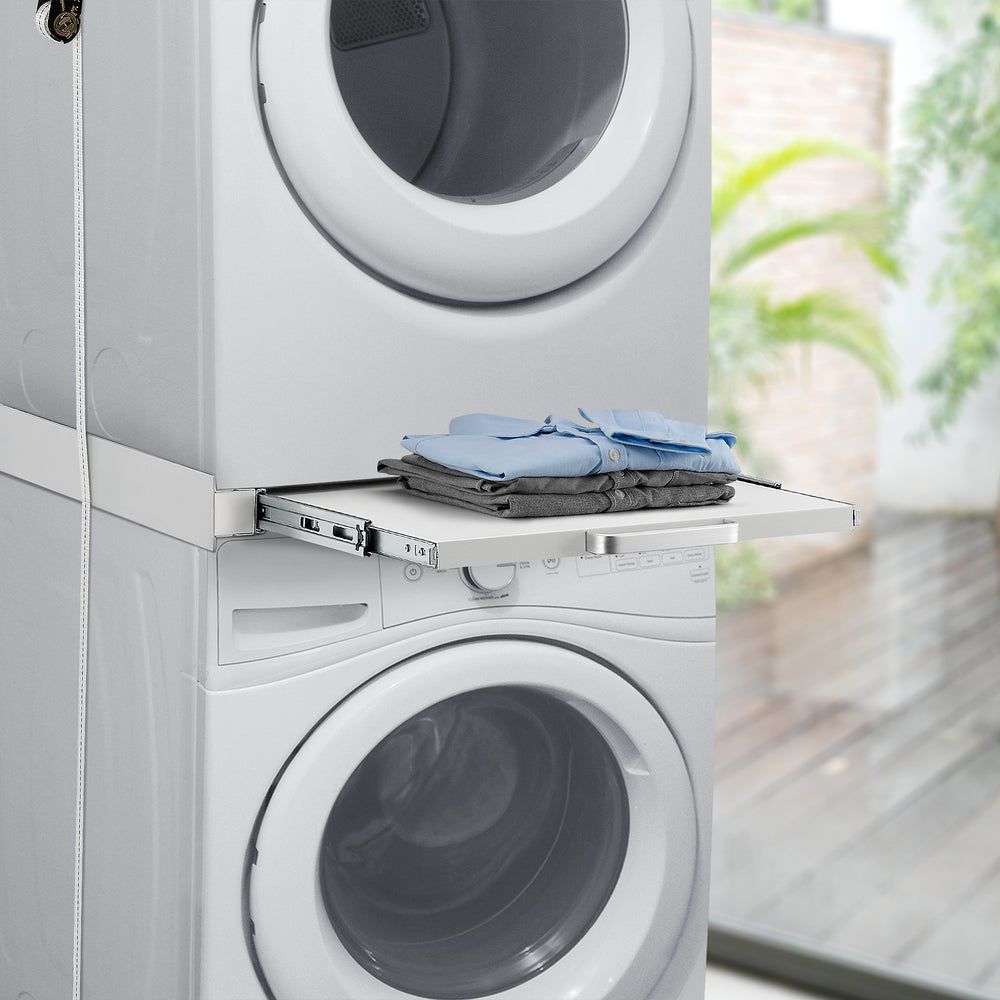 Verbindingsframe Buxton voor wasmachine/droger [en.casa] - premiumXL