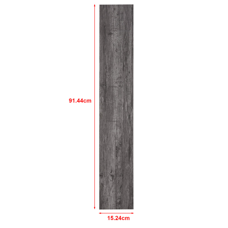 Croquis coté Revêtement de Sol Adhésif Valona PVC Vinyle [neu.holz]