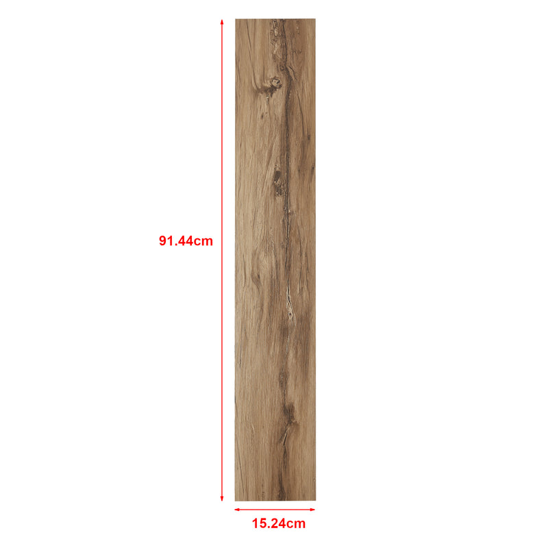 Croquis coté Revêtement de Sol Adhésif Valona PVC Vinyle [neu.holz]