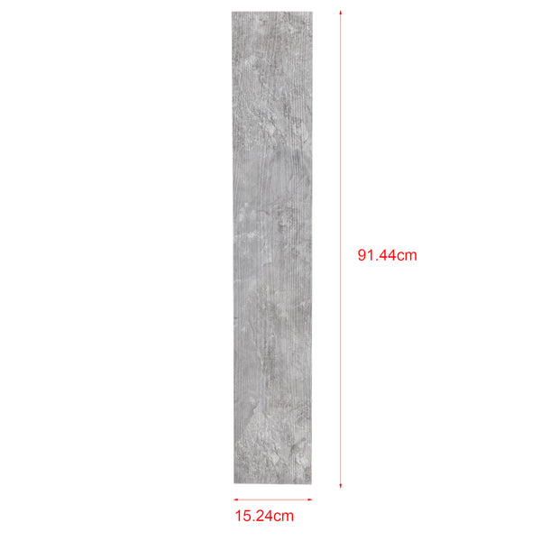 Revêtement de Sol Adhésif Valona PVC Vinyle Slate Grey Oak Chêne Gris Ardoise [neu.holz]