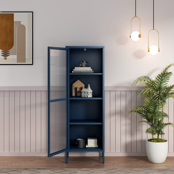 Vitrinekast Säkylä [en.casa]