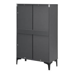 Armoire vitrée Søndersø 115 x 70 x 31 cm [en.casa]