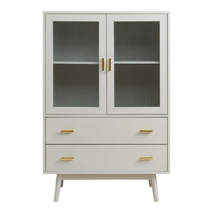 Armoire vitrée Susa 120 x 80 x 40 cm [en.casa]