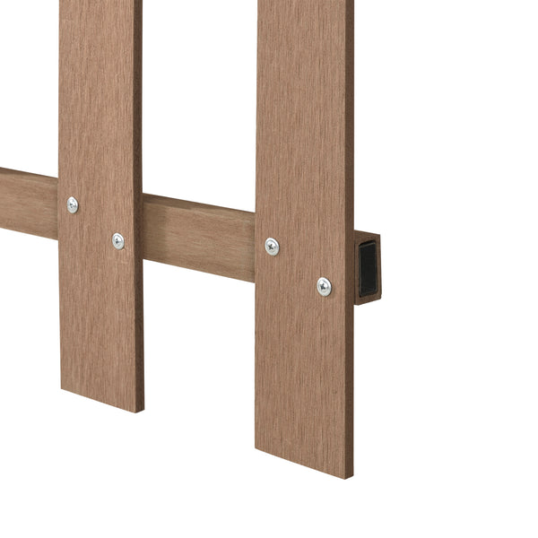 Clôture Décorative Grillage Bois Composite Plusieurs Couleurs 200 x 60 cm [neu.holz]