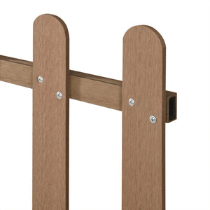 Clôture Décorative Grillage Bois Composite Plusieurs Couleurs 200 x 60 cm [neu.holz]
