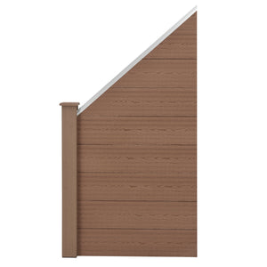 Clôture Bois Composite Segovia WPC Plusieurs Couleurs Tailles Différentes [neu.holz]
