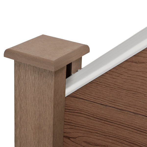 Clôture Bois Composite Segovia WPC Plusieurs Couleurs Tailles Différentes [neu.holz]