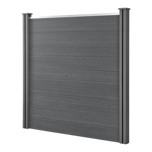 Clôture Brise Vue Brise Vent Bois Composite WPC Quadratique et Oblique [neu.holz]