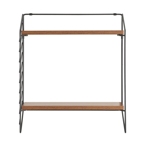 [en.casa] Wandrek Bømlo met 2 planken 47,5x42x14 cm - 2 varianten