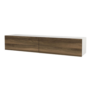 Meuble TV Toivakka 135 x 31 x 25 cm [en.casa]