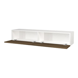 Meuble TV Toivakka 135 x 31 x 25 cm [en.casa]