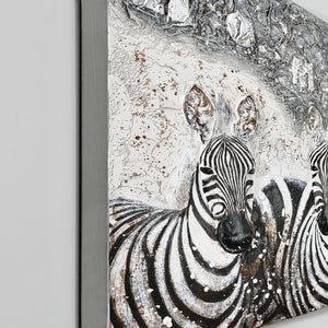 [art.work] Image murale originale peint à la main sur toile incl. châssis à clés