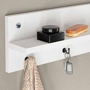 [en.casa] Wandkapstok Sulkava 80x11x18 cm - 2 varianten