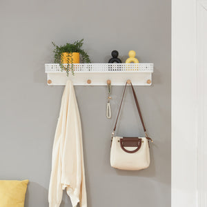 Wandkapstok Jäller 60x14x12 cm [en.casa]