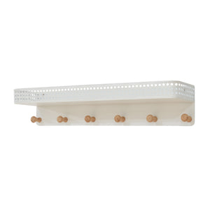 Wandkapstok Jäller 60x14x12 cm [en.casa]