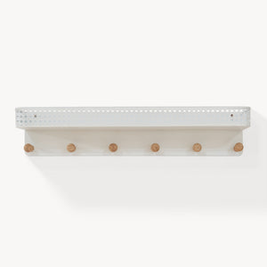 Wandkapstok Jäller 60x14x12 cm [en.casa]