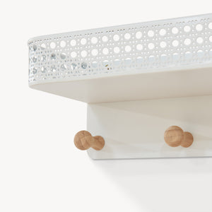 Wandkapstok Jäller 60x14x12 cm [en.casa]