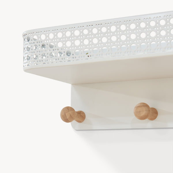 Wandkapstok Jäller 60x14x12 cm [en.casa]