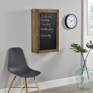 Klaptafel voor wandmontage met krijtbord - verschillende kleuren