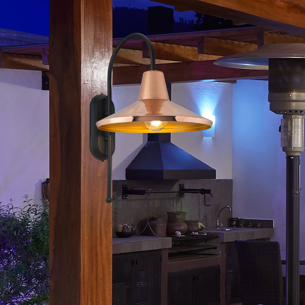 Wandlamp Kirkcaldy 40 x 30 x 51 cm 1-lichts in verschillende kleuren [lux.pro] - premiumXL