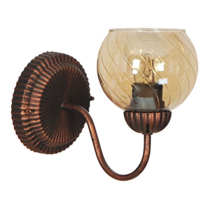 Applique murale Marlow 20 x 24 x 24 cm E27 cuivre [lux.pro]