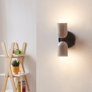 Wandlamp Trorlos 22x12x12 cm 2xE27 lux.pro