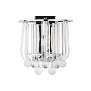 Wandlamp Alnwick E14 chroomkleurig lux.pro