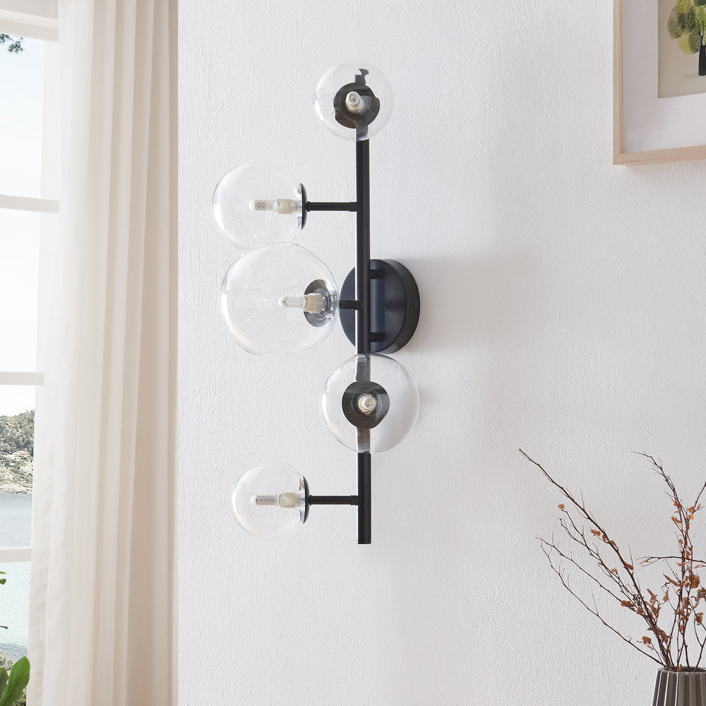 Wandlamp Makkor 62x35x24 cm 5xG9 lux.pro