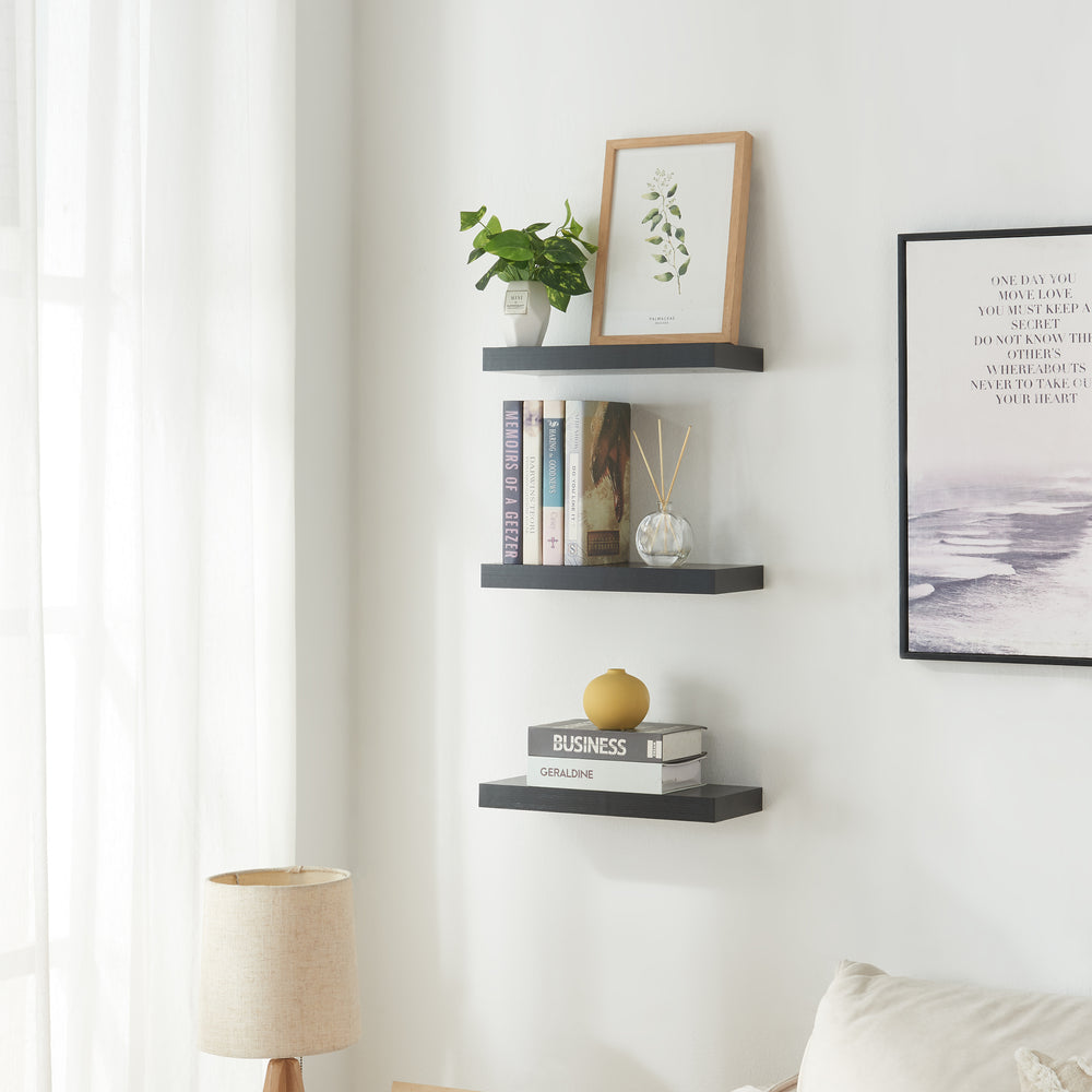 Wandplank Stranda set van 2 of 3 [en.casa]