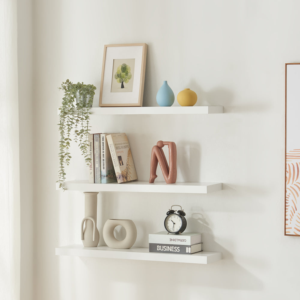 Wandplank Stranda set van 2 of 3 [en.casa]