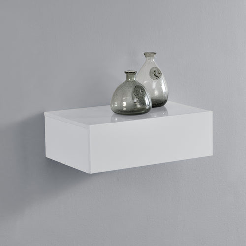 Wandplank Oslo met lade 46x30x15cm div. kleuren [en.casa] - premiumXL