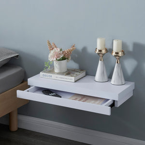 Étagère murale Karkkila avec tiroir [en.casa] - premiumXL