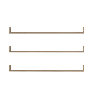 [en.casa] Wandplank set van 3 Arden 10x120x15 cm - 4 varianten