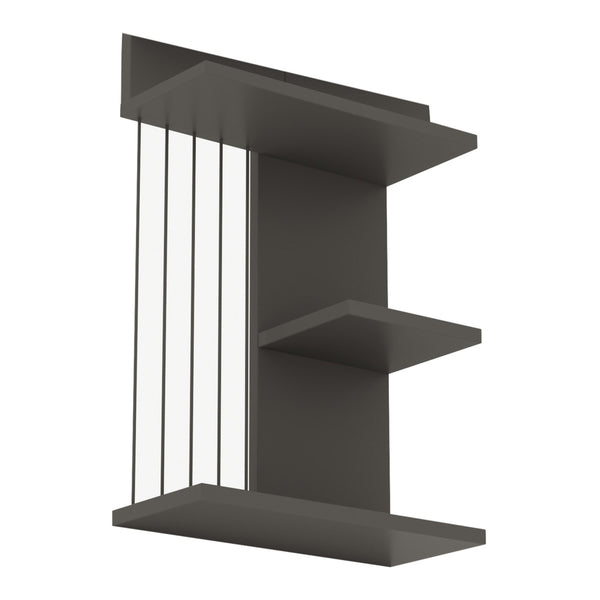 [en.casa] Wandrek Båstad met 3 planken 40x19x60 cm - 2 varianten