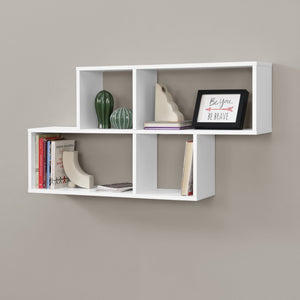 Wandplank Bryne met 4 vakken 100x19,5x53 cm - 3 varianten