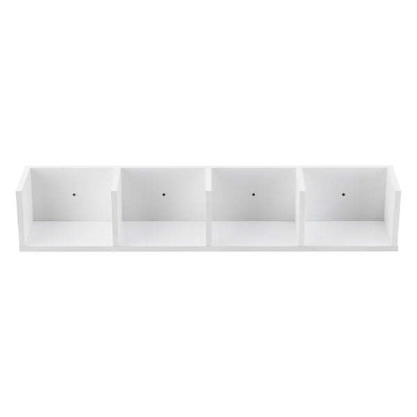 Wandrek Ekero met 4 vakken 95x17x16,5 cm - 3 varianten