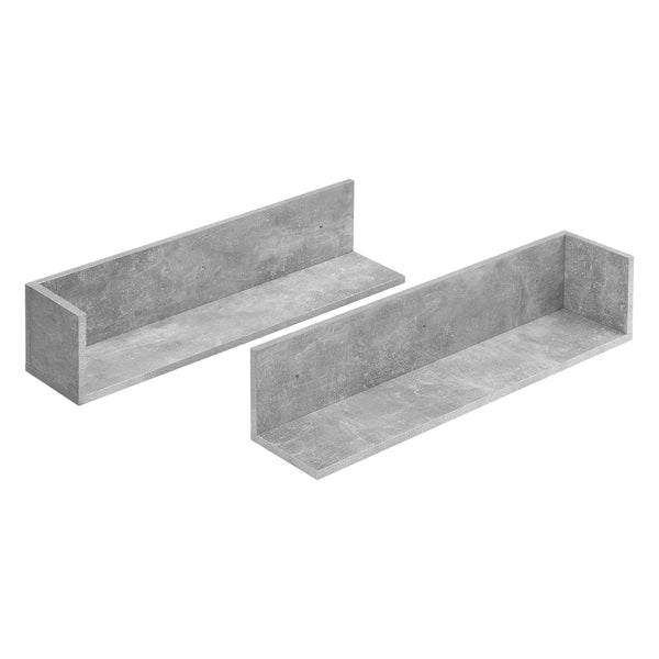 Wandplank Elverum set van 2 75x16,5x16,5 cm - 3 varianten
