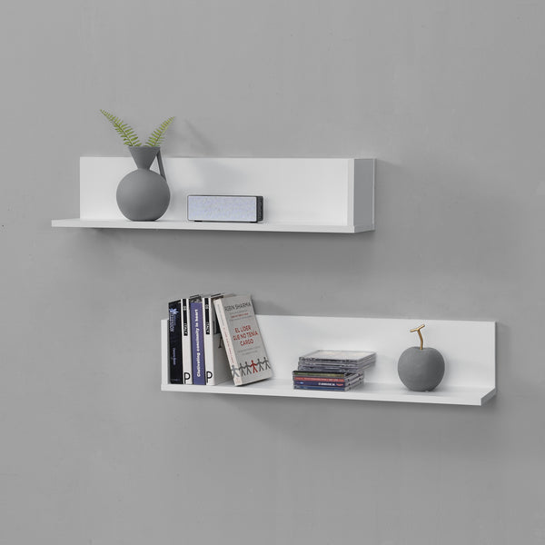 Wandplank Elverum set van 2 75x16,5x16,5 cm - 3 varianten
