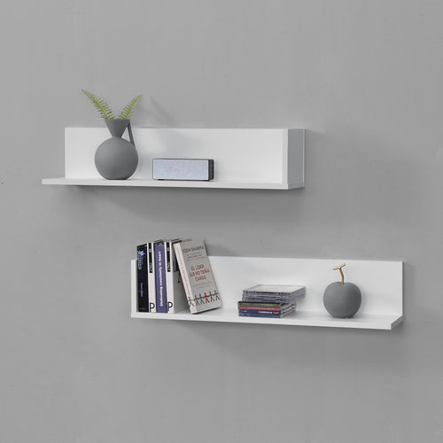 Wandplank Elverum set van 2 75x16,5x16,5 cm - 3 varianten