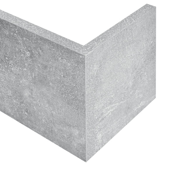 Wandrek Grimstad met 3 planken 119x18x55 cm - 3 varianten