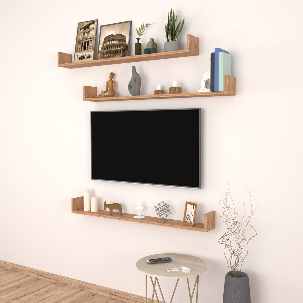 Wandrek Höganäs 3 - dlg. in verschillende maten en kleuren [en.casa] - premiumXL