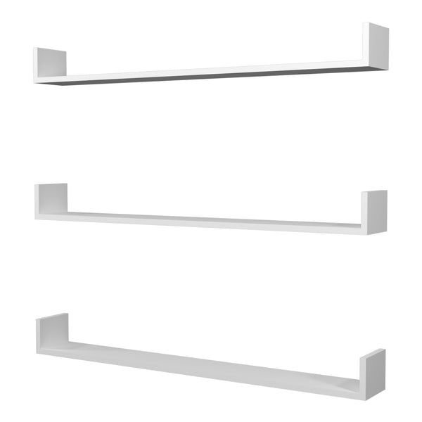 [en.casa] Wandplank set van 3 Höganäs - 8 varianten