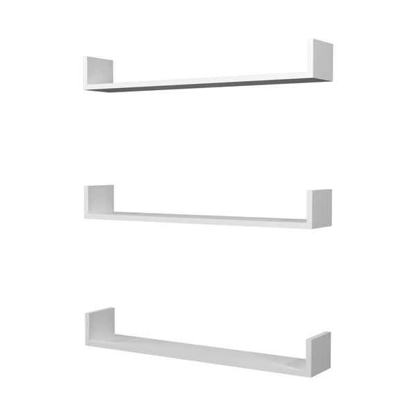 [en.casa] Wandplank set van 3 Höganäs - 8 varianten