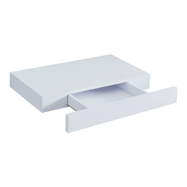 [en.casa] Wandplank Hyvinkää met lade 39,5x25x5 cm - 2 varianten